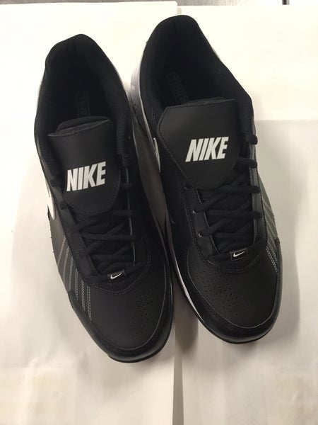 Black Men's Turf Cleats Low Top Air Diamond