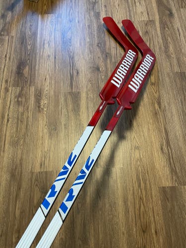2 pack - Warrior V2+ pro Goalie Stick 25’’