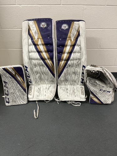 Used 32+1" CCM Regular EFlex 4 Pro Goalie Full Set