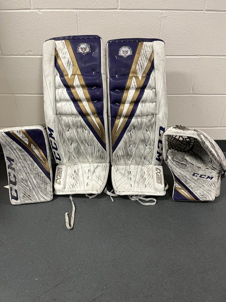 Used 32+1" CCM Regular EFlex 4 Pro Goalie Full Set