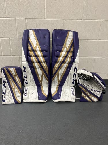 Used 31+2" CCM Regular EFlex 4 Pro Goalie Full Set