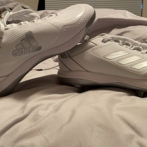White Men's Metal Low Top Icon 7