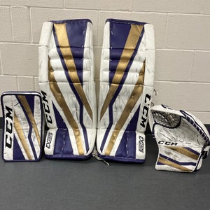 Used 32+1" CCM Regular EFlex 3 Pro Goalie Full Set