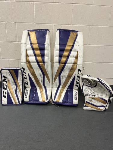 Used 32+1" CCM Regular EFlex 3 Pro Goalie Full Set