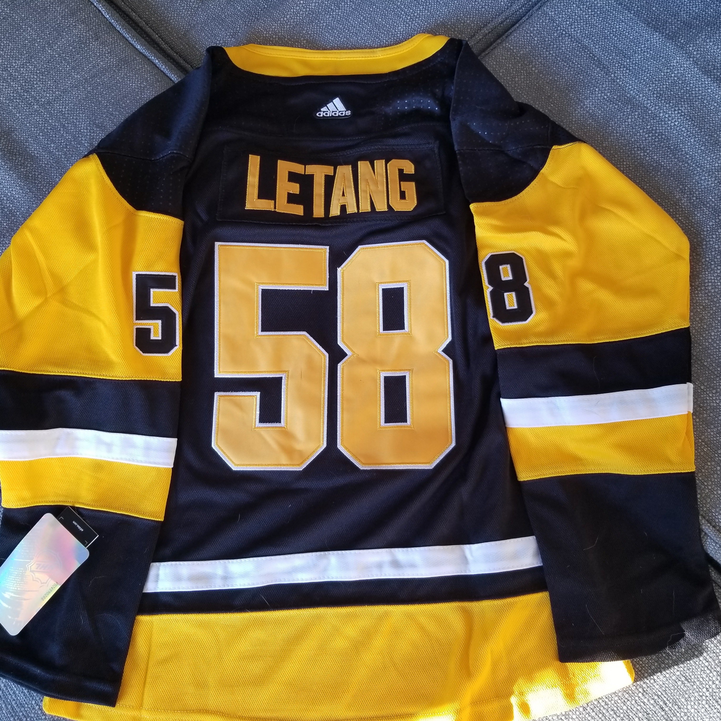 #58 Letang - Fanatics NHL Official Pittsburgh Penguins (Black)
