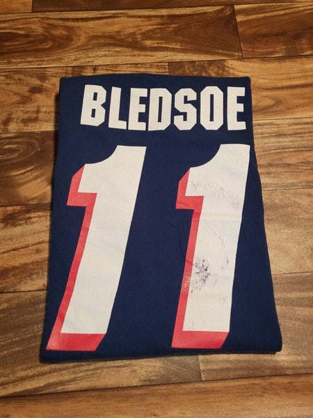 Vintage New England Patriots Drew Bledsoe Jersey Men’s Size L Nike