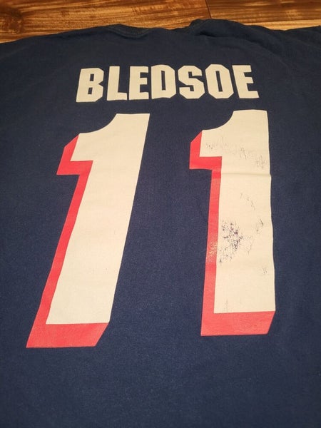 VTG Drew Bledsoe Jersey kids M Logo Athletic New England Patriots Made In  USA