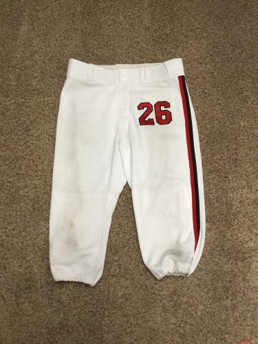 Majestic Men’s L Knicker Baseball Pants White Used