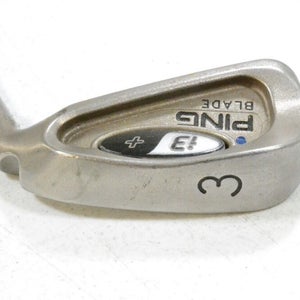 Ping i3 + Blade Single 3 Iron Blue Dot Right Steel # 134025