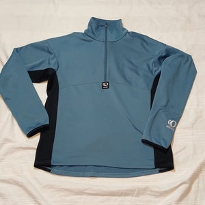 PEARL IZUMI THERMAL CYCLING / RUNNING JERSEY SHIRT WOMENS M 1/4 ZIP