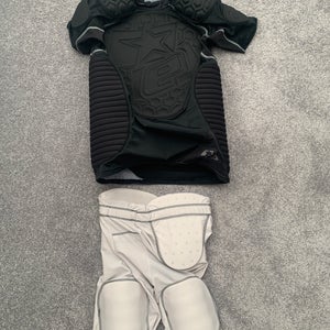 Football Shirt Body Armor And Pants Girdle
