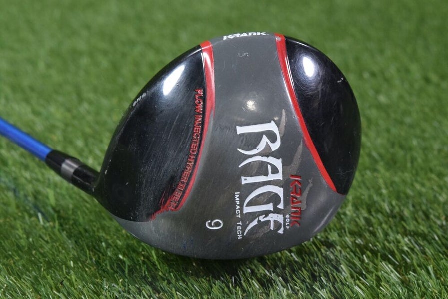 KRANK GOLF RAGE 9* DRIVER W/ ICON 2 SYSTEM GOLF LITE FLEX SENIOR