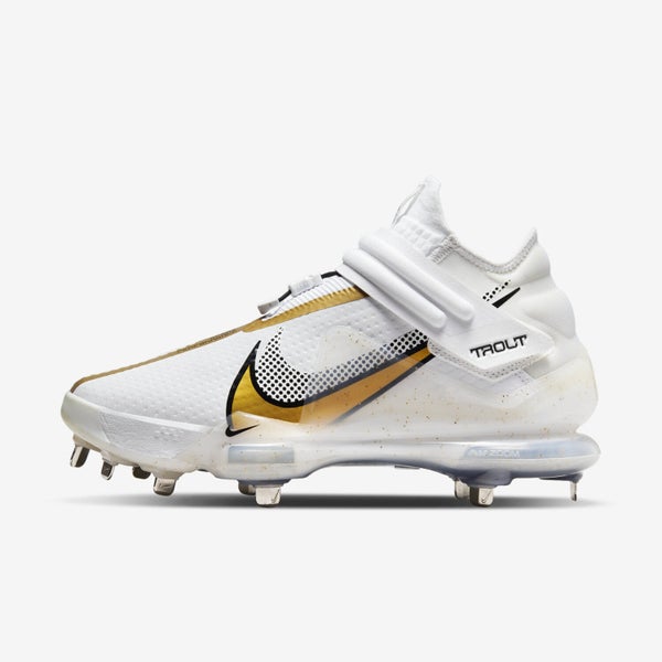 107 Size 12 - WpadcShops Marketplace  Men's Mid Nike Force Zoom Trout 7  White Aurora Baseball Cleats CI3134 - Mid Nike Running Breathe T-Shirt In  Green