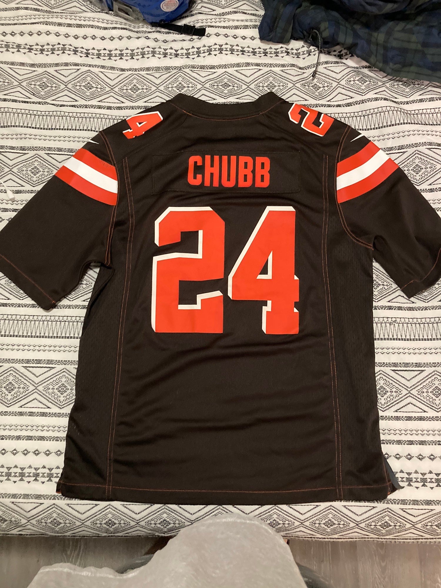 NWT Cleveland Browns Men's NFL PROLINE Jersey #24 Chubb