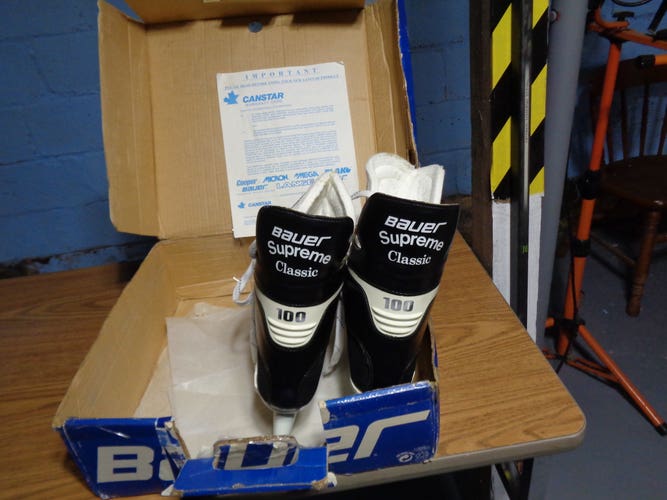 Senior New Bauer 100 Hockey Skates Regular Width Size 11