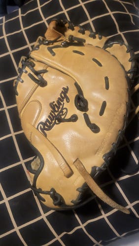Used First Base Left Hand Throw Rawlings Pro Preferred Baseball Glove 13"