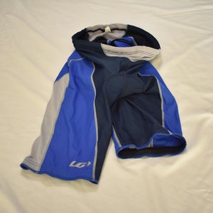 Louis Garneau LG Air Gel Bike Shorts, Blue/White, Large