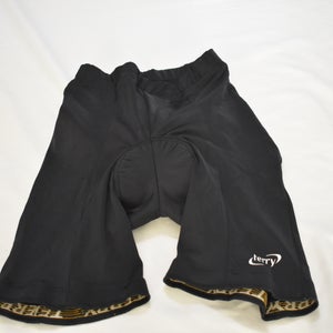 Terry Bike Shorts, Black, Small