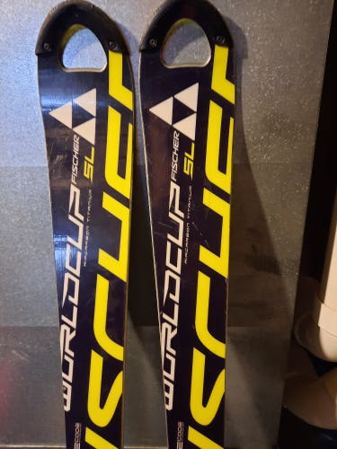 Used Fischer Racing RC4 World Cup SL Skis 165cm