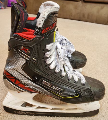 Junior Used Bauer Vapor 2X Pro Hockey Skates Regular Width Size 4.5
