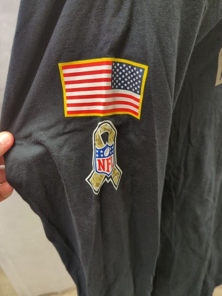 NWT Green Bay Packers NFL Salute to Service Long Sleeve Mens Black