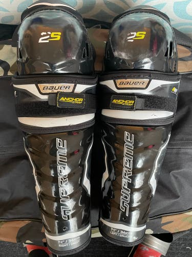 Bauer Supreme 2S Senior Shin Guards Shin Pads 14”