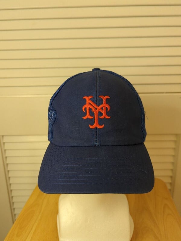 New York Mets Nike Primetime Pro Snapback Hat Men's 2023 MLB NYM LOGO NYC