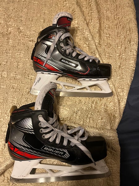 Used Bauer Extra Wide Width Size 6.5 Vapor X2.9 goalie Skates