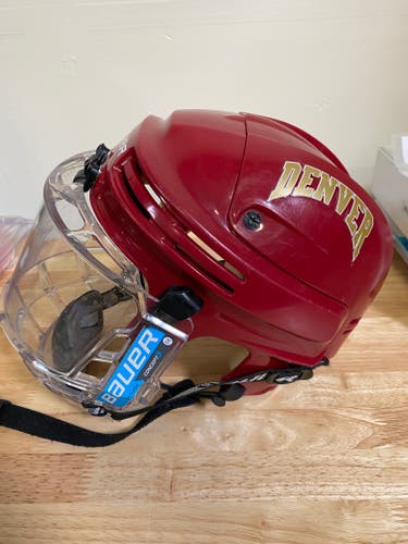 Denver University Bauer Pro Stock 4500 Helmet Medium