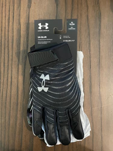 New Under Armour Football Gloves - XL
