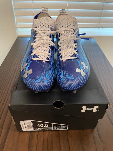 New Blue Under Armour Spotlight Lux MC - 10.5