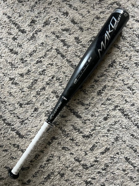 Monster BIG Barrel Beast!! Easton Mako Beast 2 3/4"  29" -10 hot bat!! NEW Grip!!