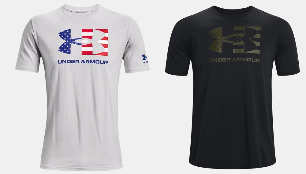 Under Armour New Freedom Logo T-Shirt (White)