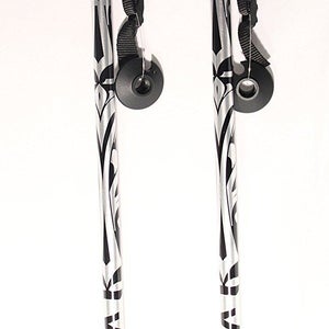 NEW Ski poles adult downhill/alpine Aluminum  Pair  120cm with  baskets  New