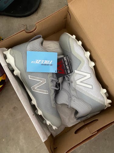 Gray Adult New Men's Size 14 (Women's 15) New Balance Mid Top Freeze