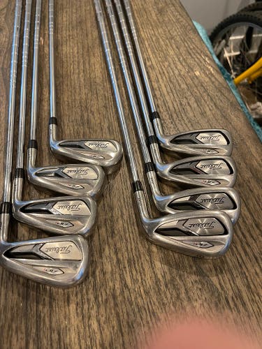 Men's Right Handed Stiff Flex Steel Shaft 718 AP1 Iron Set