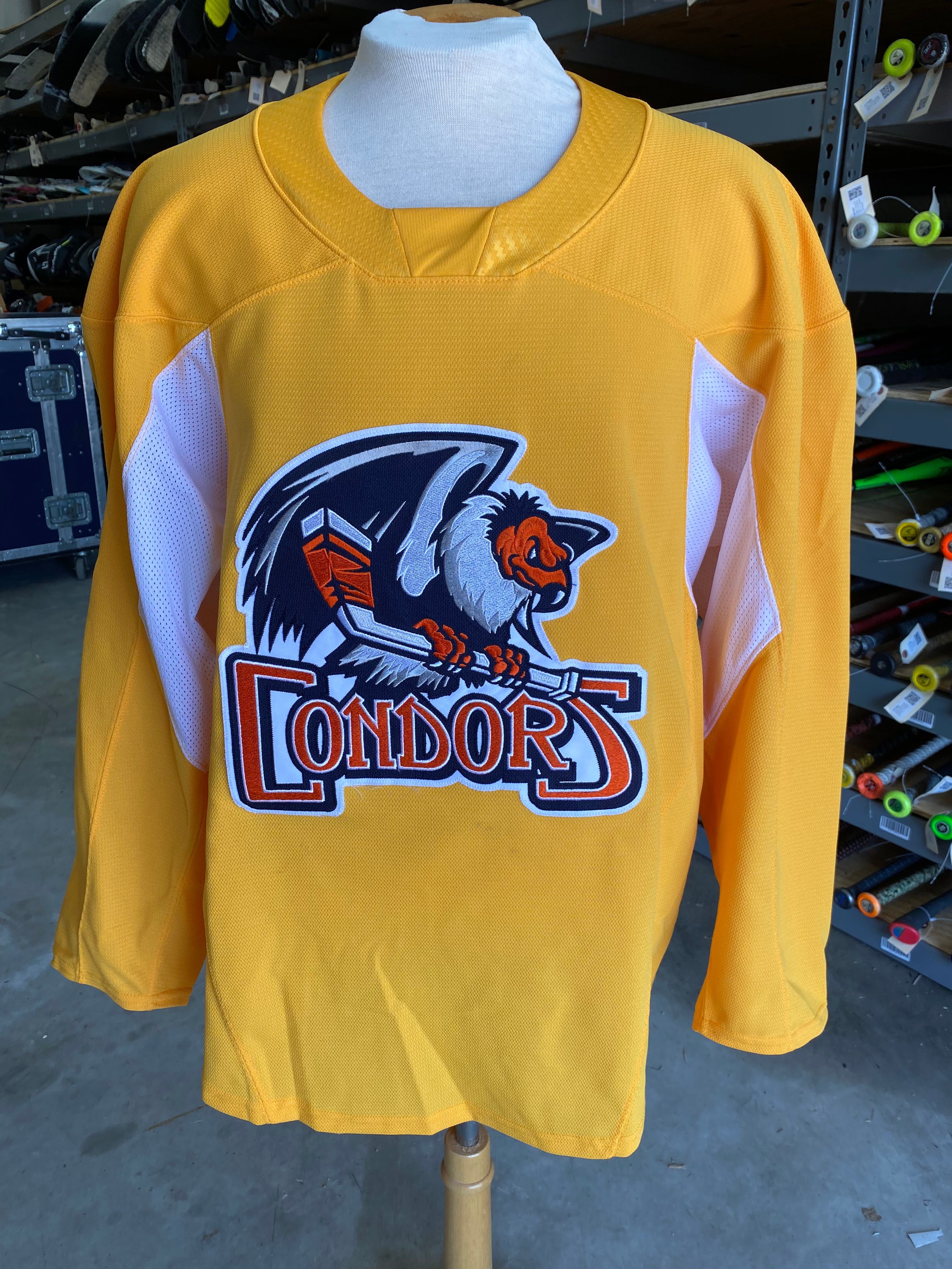 CCM Quicklite Bakersfield Condors Customized Premier Blue Jersey