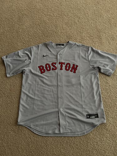 Boston Red Sox Gray Road Alex Verdugo #99 XL Nike Jersey