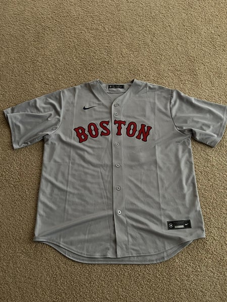 Men's Boston Red Sox Alex Verdugo 99 Gray Road Jersey - Bluefink