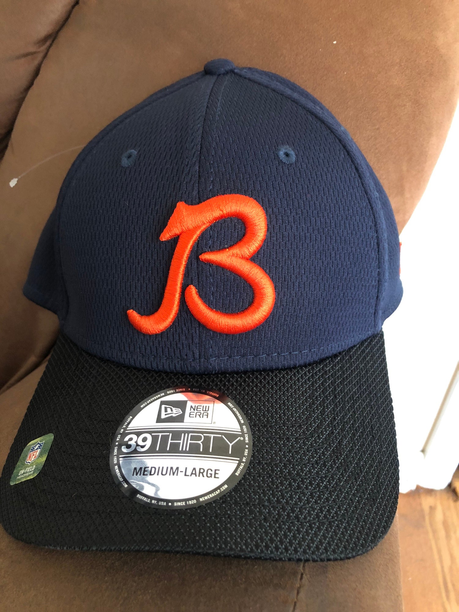 chicago bears b logo hat