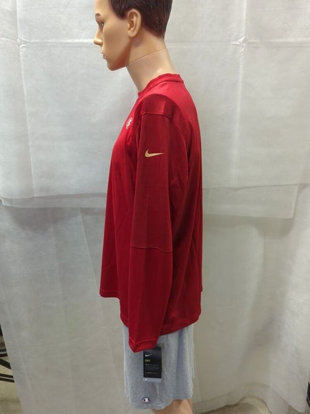 Nike San Francisco 49ers Women's Performance Long Sleeve Shirt - Red