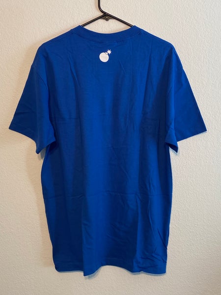 The Hundreds x Harry Potter Title Logo Men's Size L Royal Blue Skate T Shirt New