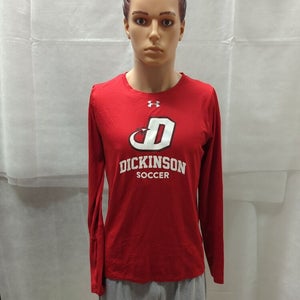 Dickinson Red Devils Under Armour Soccer Long Sleeve Shirt L NCAA