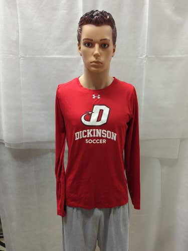 Dickinson Red Devils Under Armour Soccer Long Sleeve Shirt L NCAA