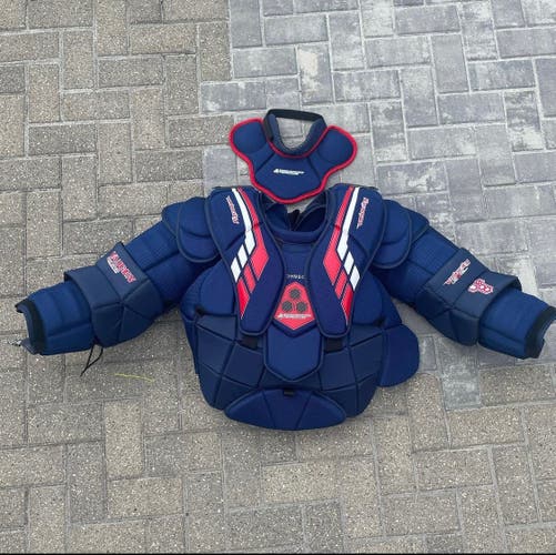 XL Vaughn Pro Stock VE8 Pro Carbon Goalie Chest Protector