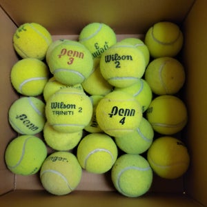 Used Tennis Balls 24 Pack (2 Dozen)