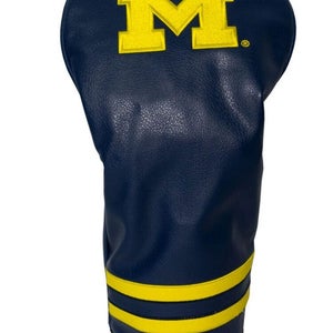 Team Golf Vintage Single Driver Headcover (Michigan) Fits Oversized NEW