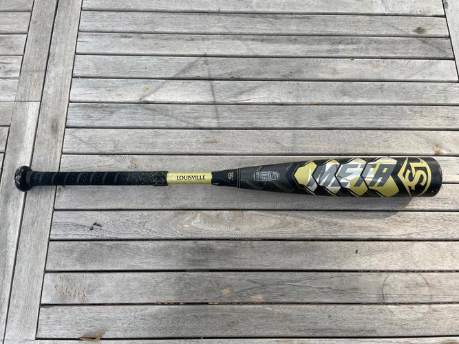 Used USSSA Certified 2021 Louisville Slugger Meta Bat (-10) 18 oz 28"