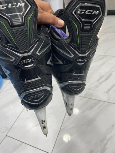 Used CCM Regular Width Size 5.5 Ribcor 80K Hockey Skates