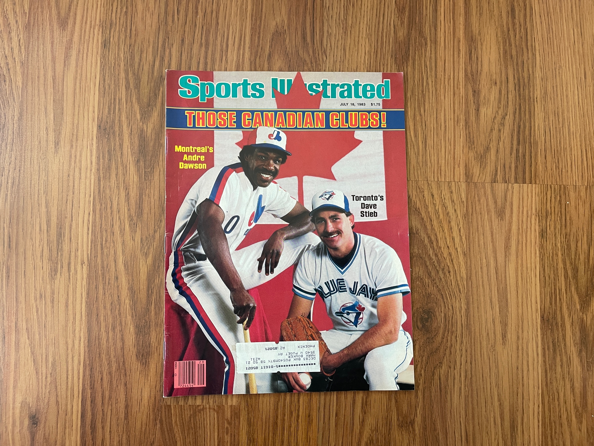 Montreal Expos Andre Dawson MLB BASEBALL 1983 Sports Illustrated Magazine!